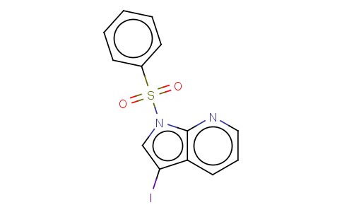 1-BENZENESULFONYL-3-IODO-1H-PYRROLO[2,3-B]PYRIDINE